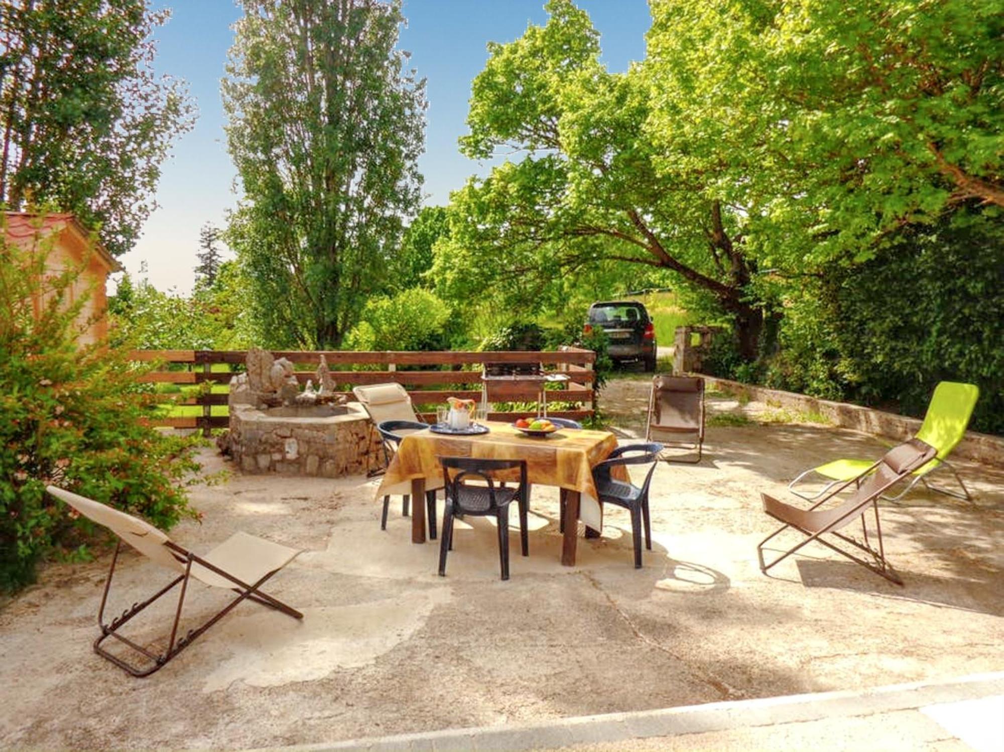 Maison Charmante A Plan-De-Baix Avec Vue Montagne. Villa Bagian luar foto